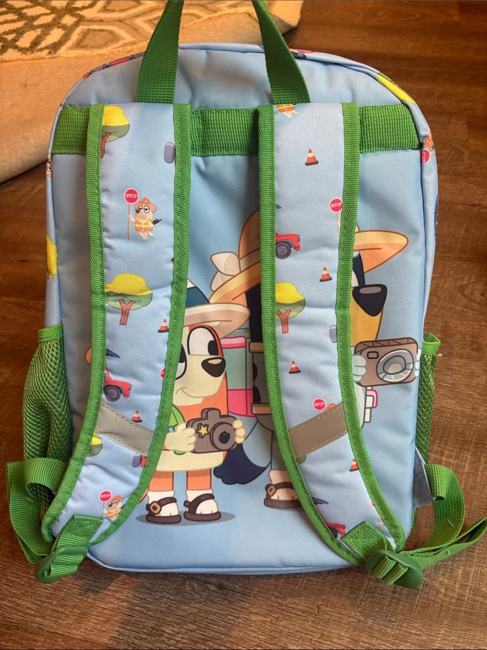 Bluey Family Trip 2-Piece Backpack Set 17” Backpack & Lunch Bag NWT